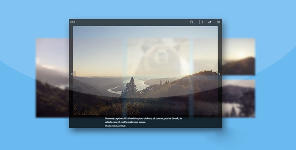 PhotoSwipe - 支持移动手机图片画廊插件