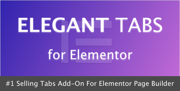Elegant Tabs for Elementor 多用途选项卡扩展插件