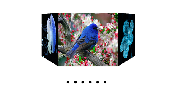 jQuery+CSS3超酷3D立方体轮播图插件