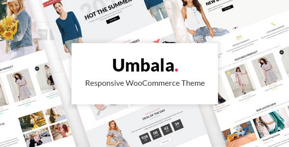Umbala - 时尚服装网店WooCommerce主题