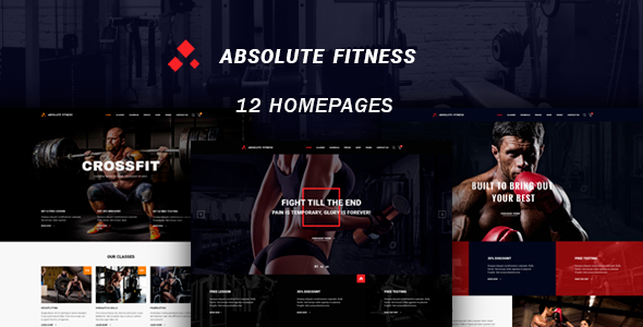 Absolute Fitness - 多用途WordPress主题