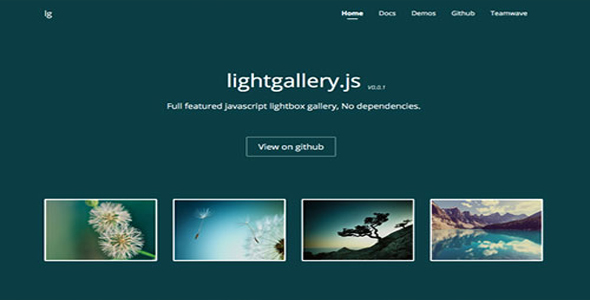 Lightgallery 功能强大相册图片弹窗插件