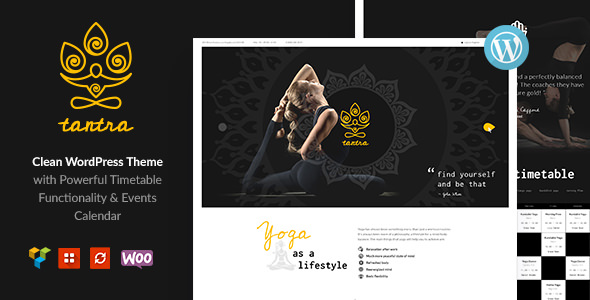 Tantra - A Yoga Studio and Fitness Club Theme