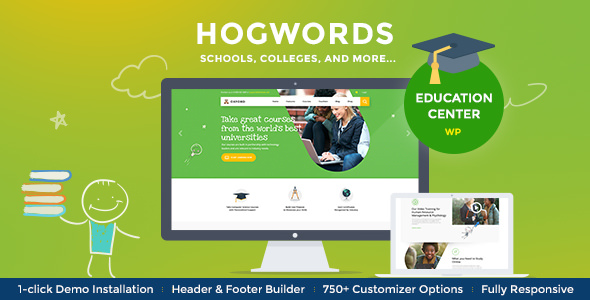 Hogwords - Education Center WordPress Theme