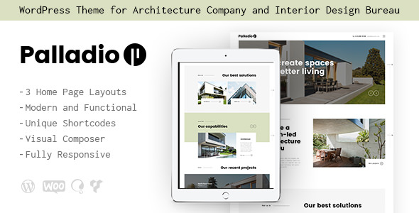 Palladio - Interior Design & Architecture Theme