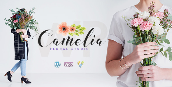 Camelia - 鲜花绿植花艺网站WordPress主题