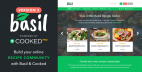 Basil Recipes - 健康食谱网站模板WordPress 主题
