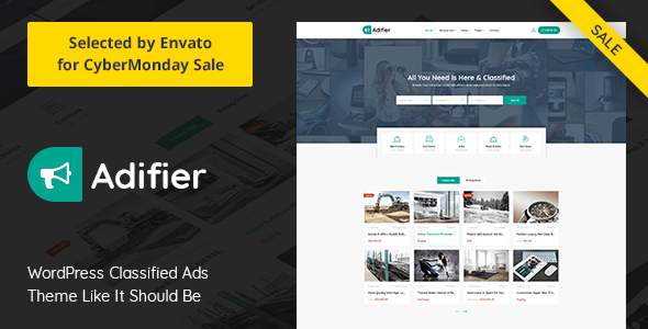 Adifier - Classified Ads WordPress Theme