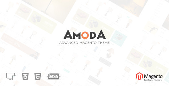 SNS Amoda - 响应式 Magento 主题