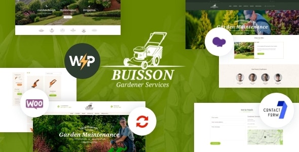 Buisson - 园艺绿化修剪户外景观WordPress主题