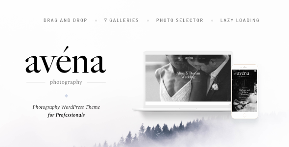  Avena - Professional Photography WordPress Theme