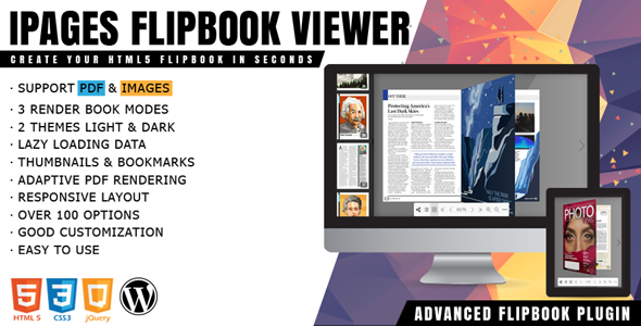 iPages Flipbook For WordPress