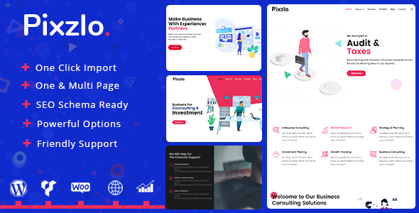 Pixzlo - Creative Theme for Professionals