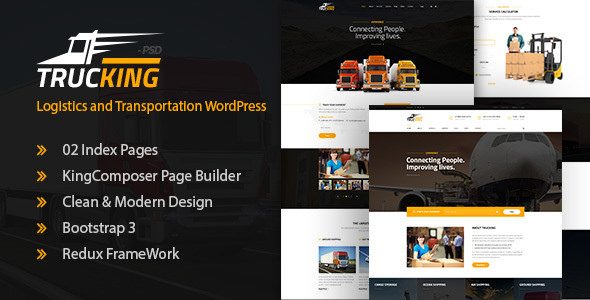 Trucking - Logistics and Transportation Theme