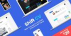 ShiftCV - 博客作品展示网站模板WordPress主题