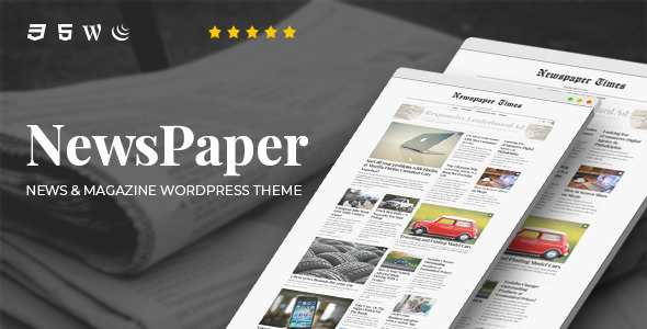 NewsPaper - 新闻杂志 WordPress 主题