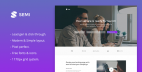 Semi - Service Landing Page HTML Template