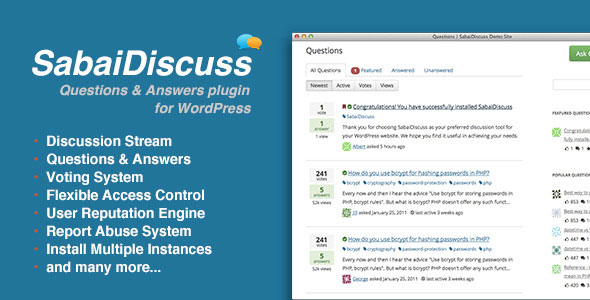 Sabai Discuss for WordPress