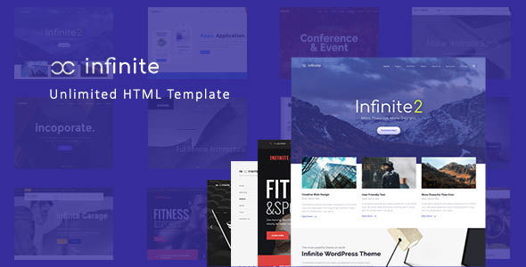 Infinite - 响应式多用途HTML模板
