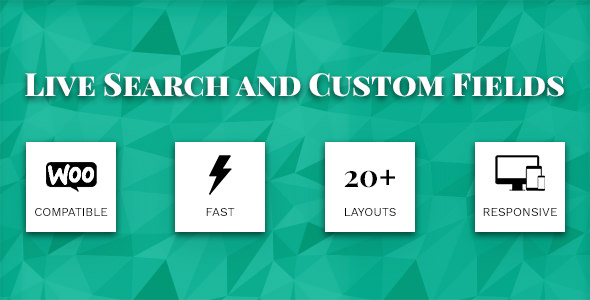 Live Search and Custom Fields 实时自定义字段搜索插件