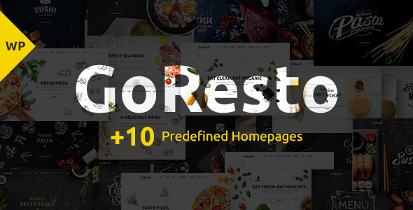 GoResto – Multipurpose Restaurant Theme