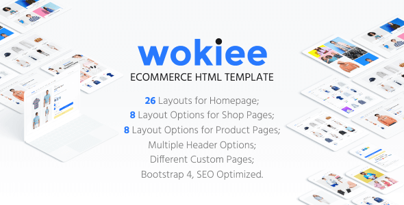 Wokiee - 电商 HTML 模板