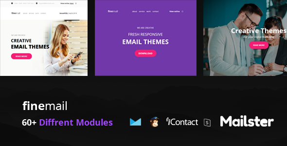 finemail - 60 + 邮箱模板