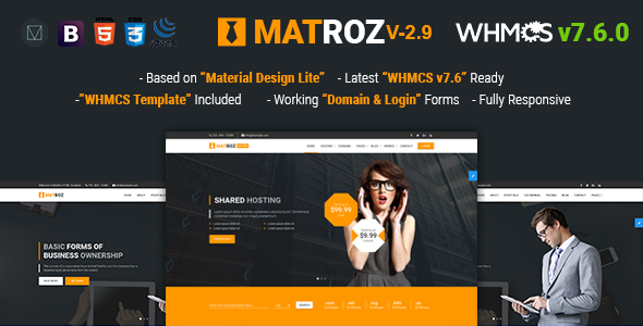 MatRoz - Web Hosting with WHMCS