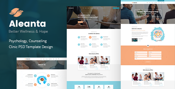  Aleanta - Healthcare PSD Template