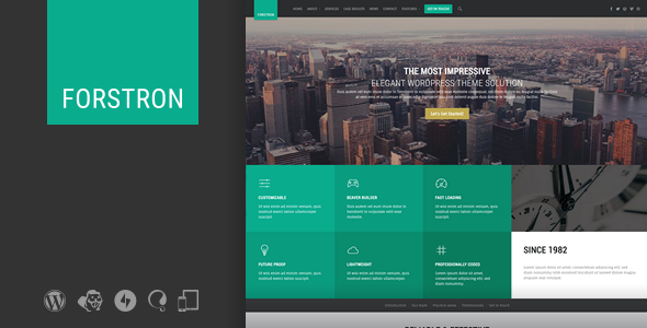 Forstron - Legal Business WordPress Theme