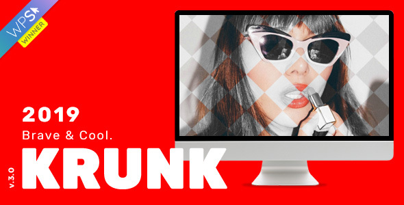 Krunk - 酷炫博客网站模板WordPress主题