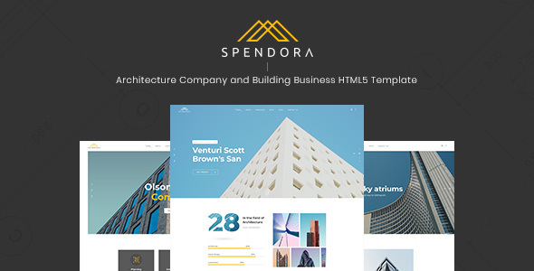 Spendora - 建筑业务HTML模板