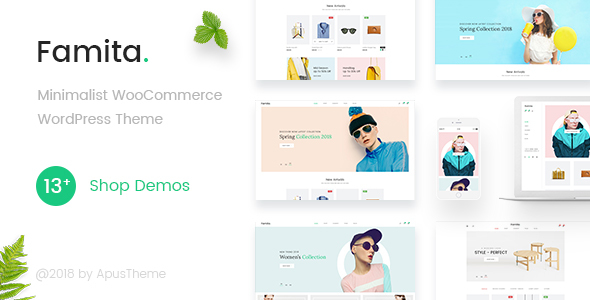 Famita - Minimalist WooCommerce WordPress Theme