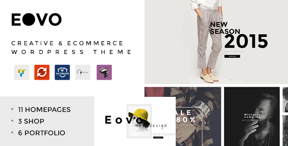 EOVO - 创意 eCommerce 电商模板