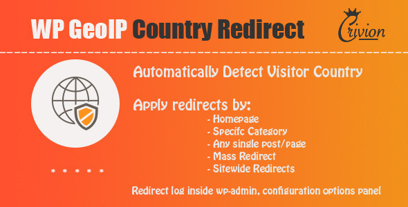 WP GeoIP Country Redirect - 根据访客国家IP重定向插件