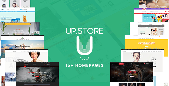  UpStore - WordPress theme of multi-purpose enterprise website