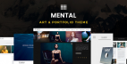 Mental - Art & Portfolio WordPress Template