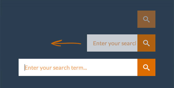 CSS3 可自由伸缩的搜索框代码
