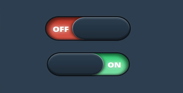 纯CSS3带动画效果左右滑动按钮