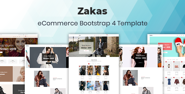 Zakas - 时尚电子商务模板