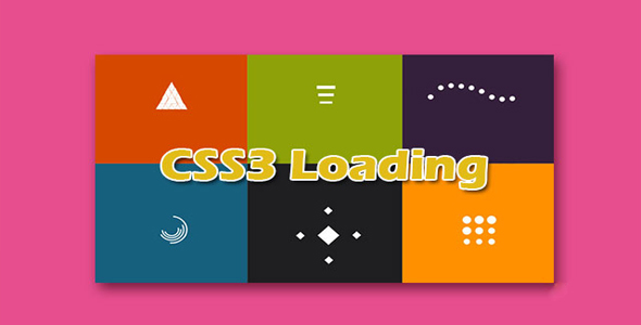 CSS3炫酷页面预加载loading动画特效