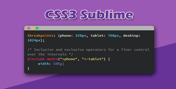 CSS3打造超逼真Sublime编辑器界面