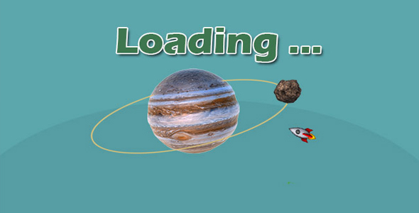 CSS3炫酷loading加载动画特效