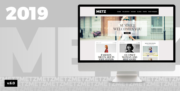 Metz - 时尚服饰杂志WordPress主题