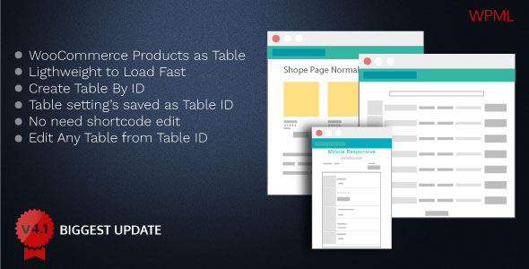 Woo Product Table Pro - WooCommerce Product Table view solution