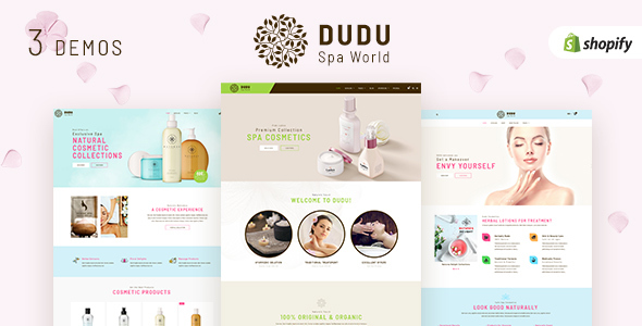 DUDU Cosmetics - 化妆品电子商务网站