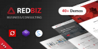 RedBiz - Finance & Consulting Multi-Purpose Theme