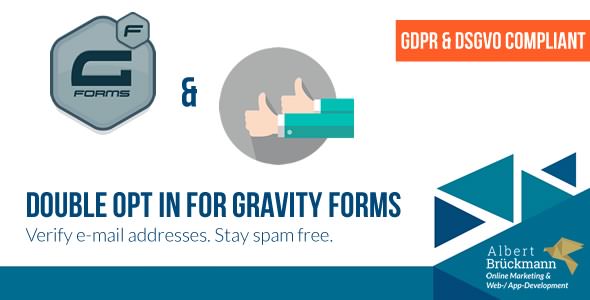 Double Opt in for Gravity Forms 表单验证插件