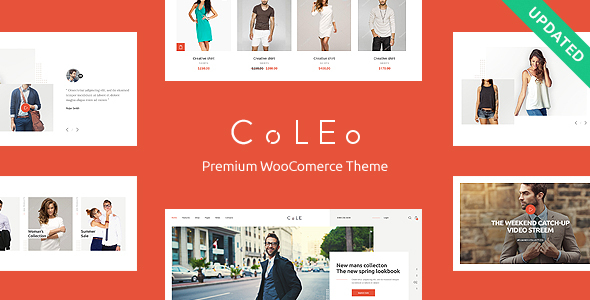 Coleo - A Stylish Fashion Clothing Store WordPress Theme