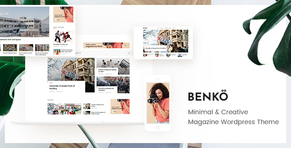 Benko - 创意资讯杂志WordPress模板